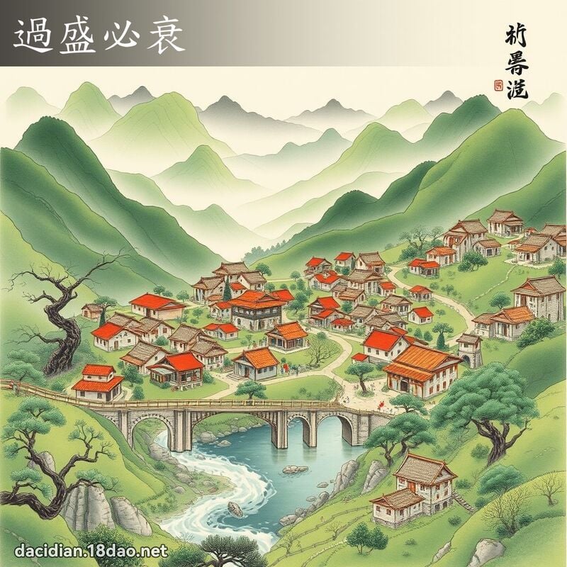 過盛必衰 配图