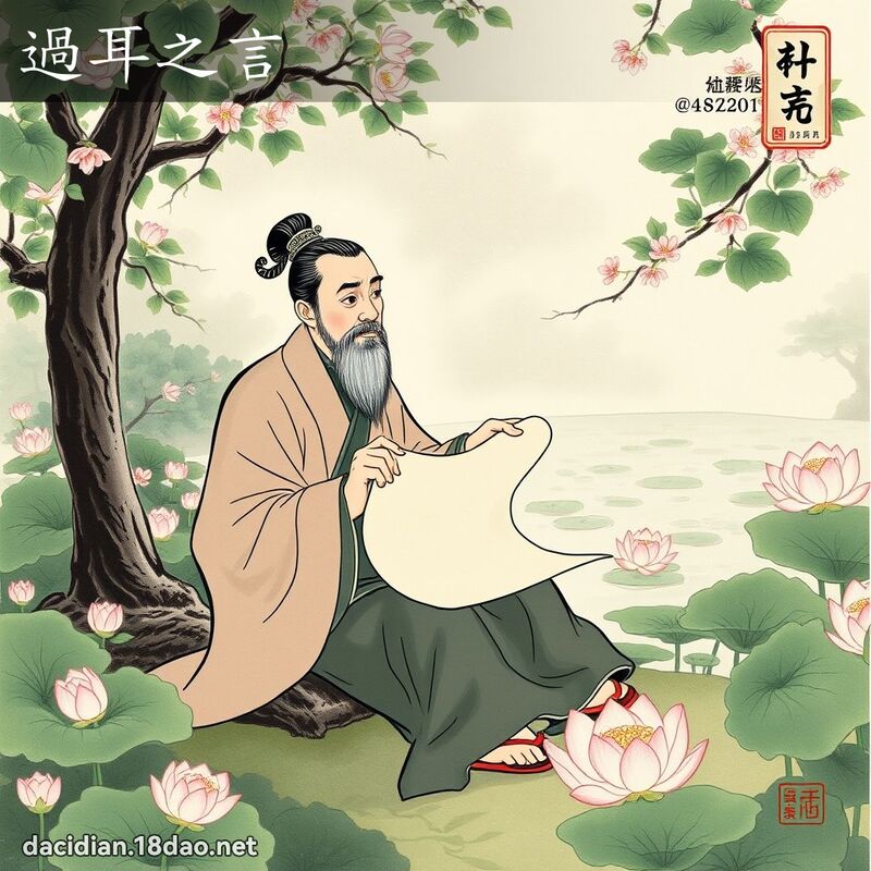 過耳之言 配图