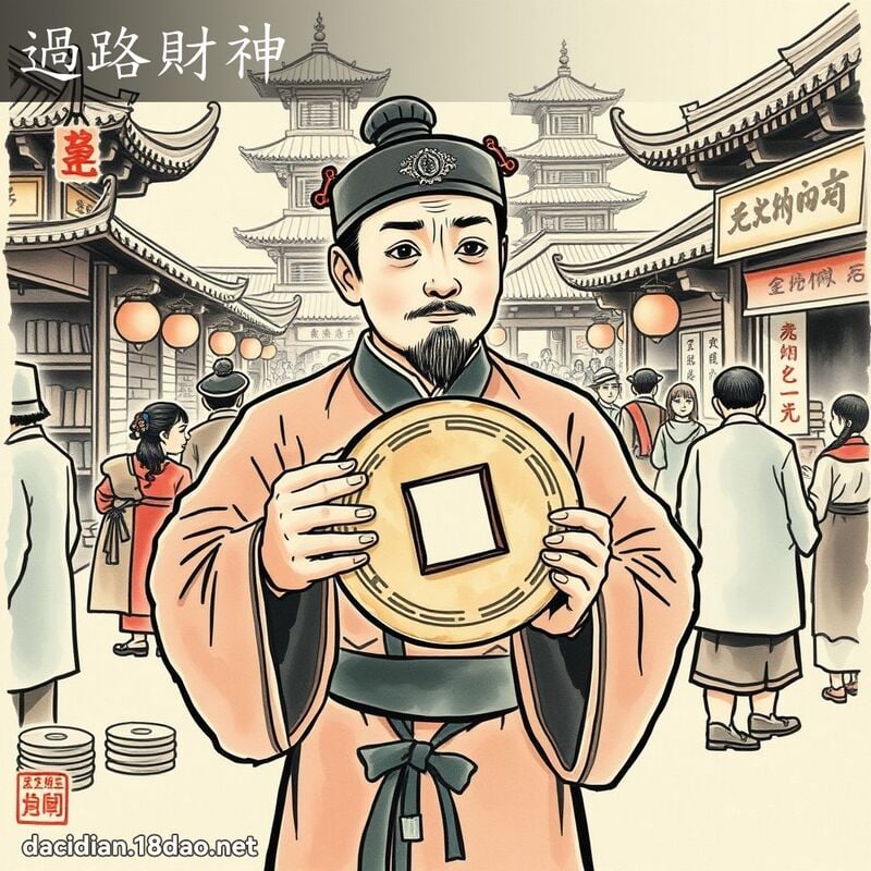 過路財神 配图