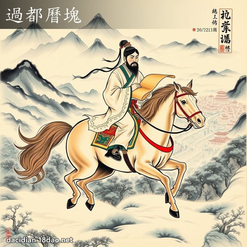 過都曆塊 配图