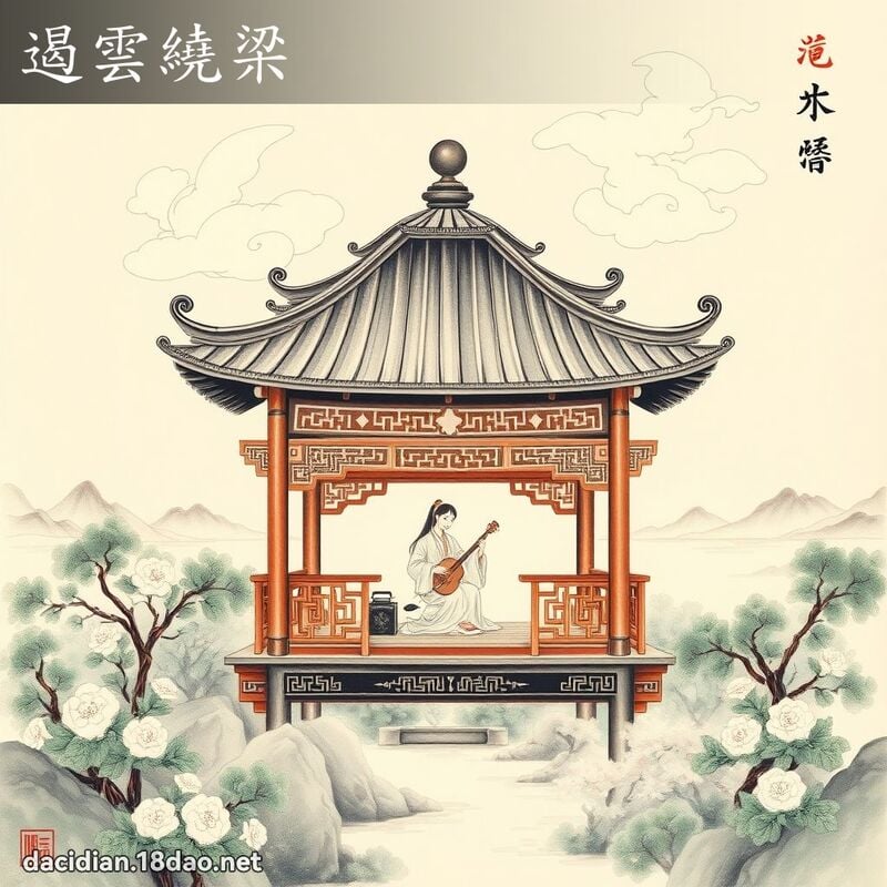 遏云绕梁 配图