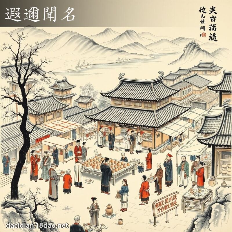 遐邇闻名 配图