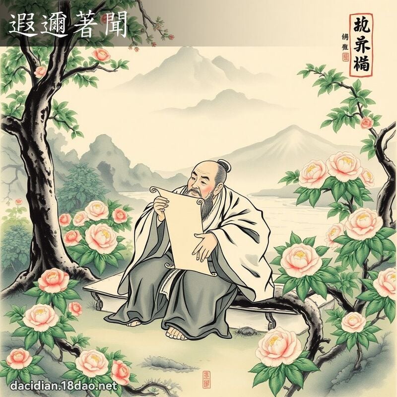 遐邇著闻 配图