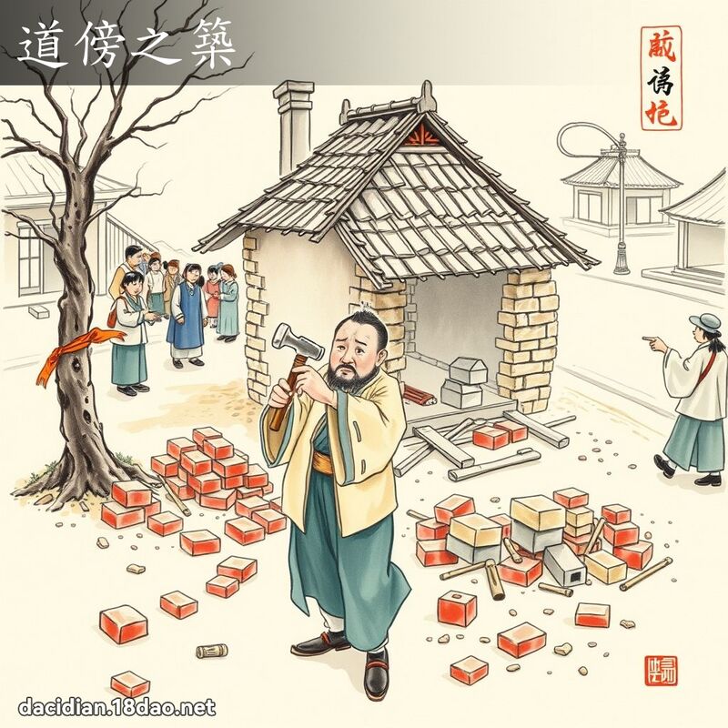 道傍之筑 配图