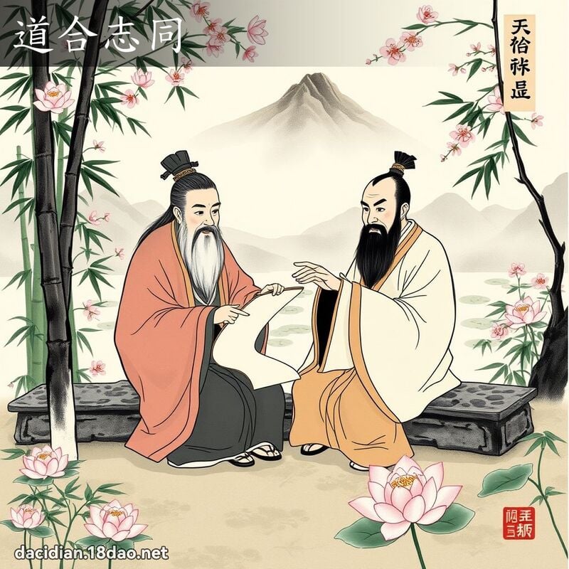 道合志同 配图