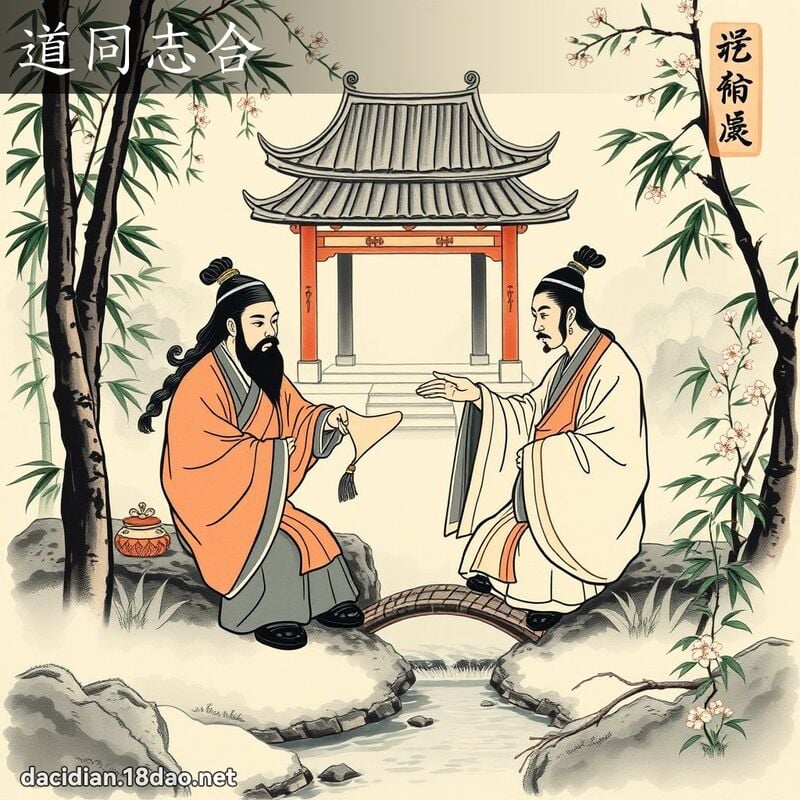 道同志合 配图