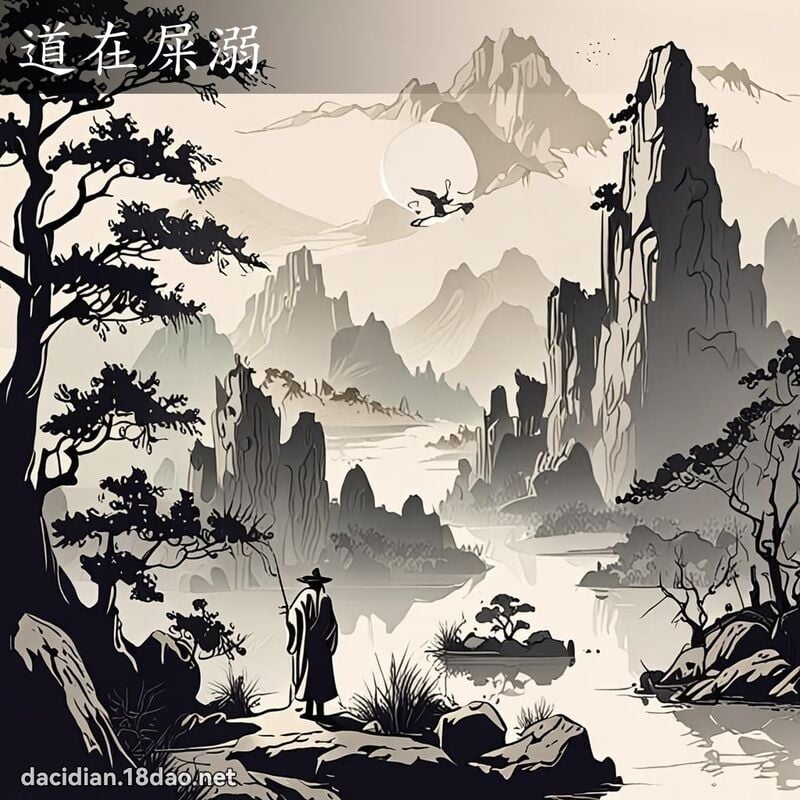 道在屎溺 配图