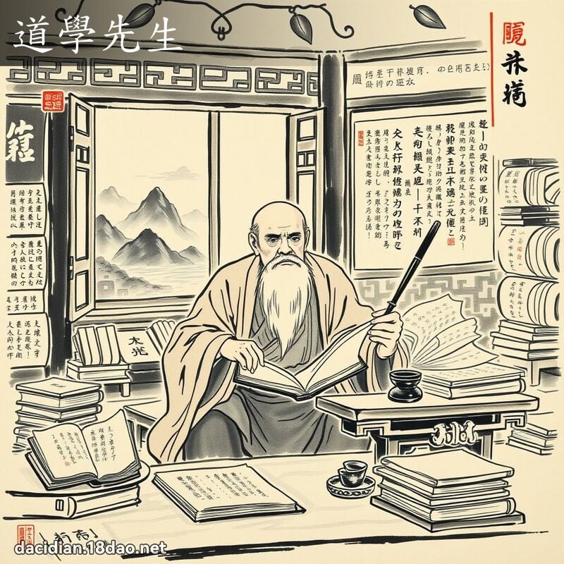 道学先生 配图