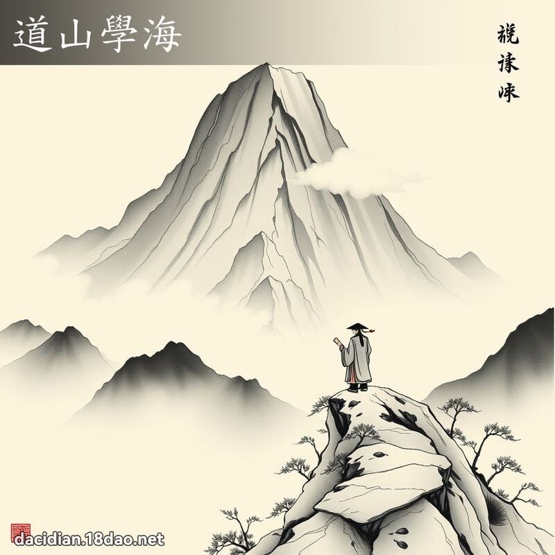 道山学海 配图