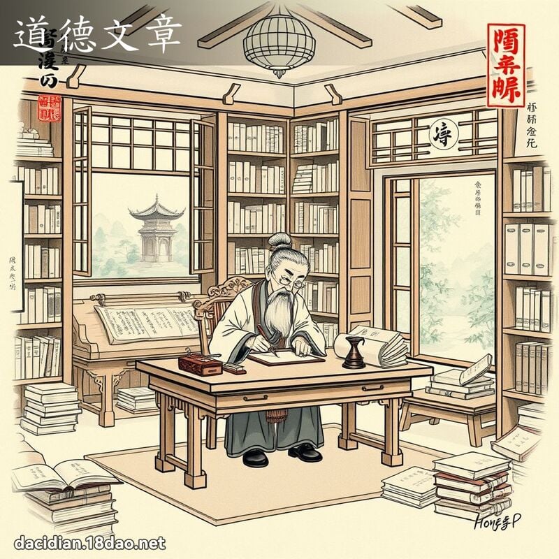 道德文章 配图