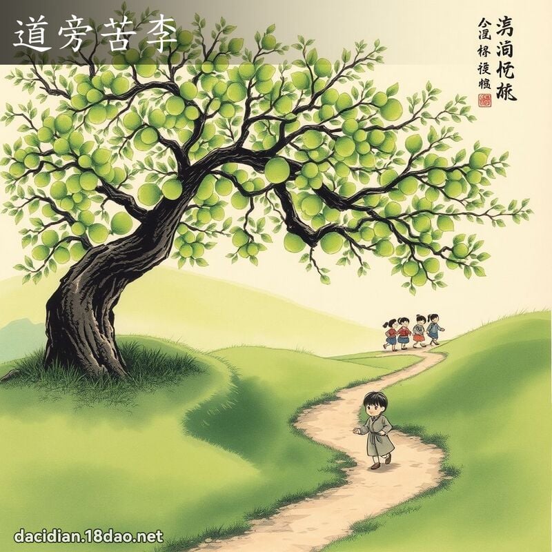 道旁苦李 配图