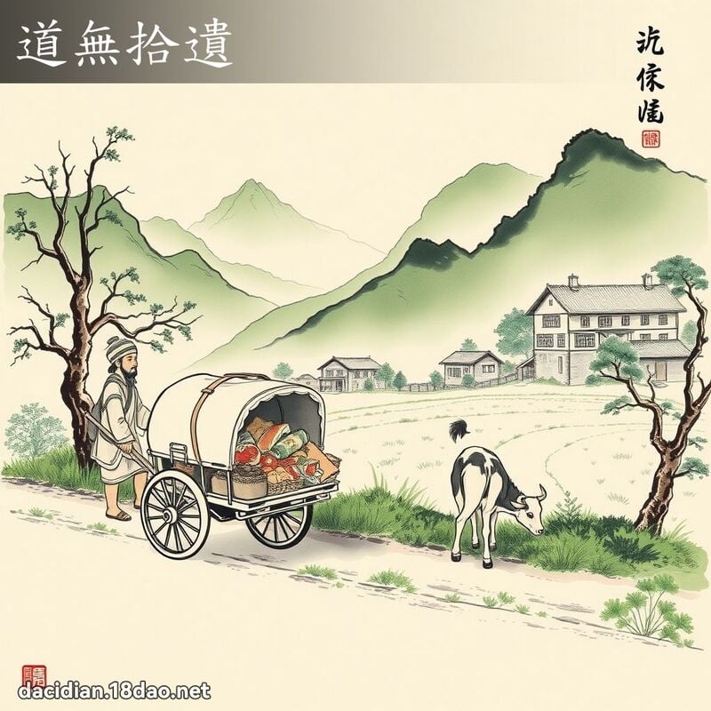 道无拾遗 配图