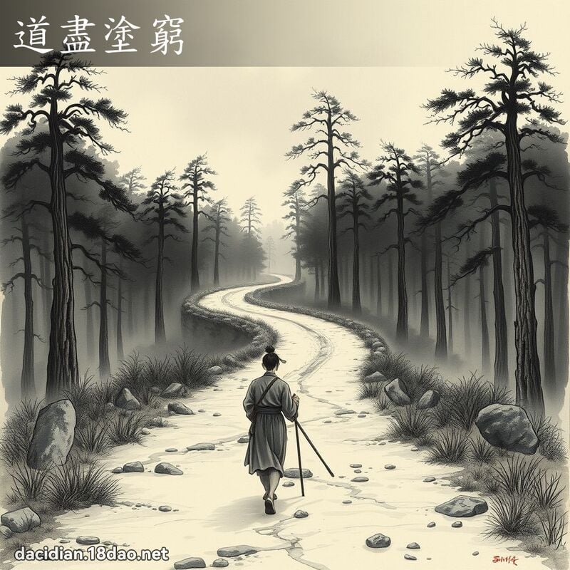道尽涂穷 配图