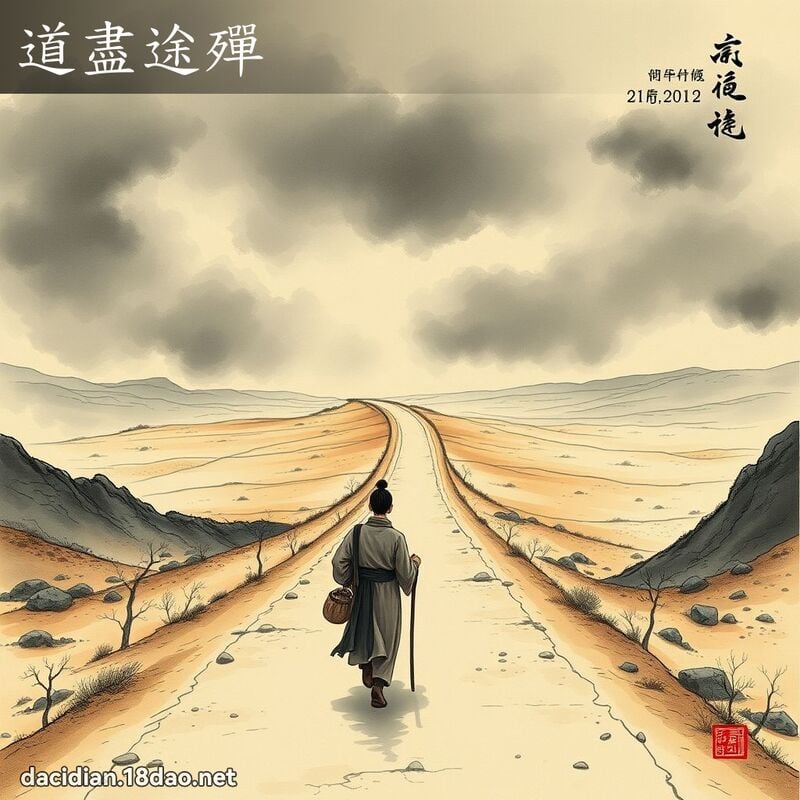 道尽途殫 配图