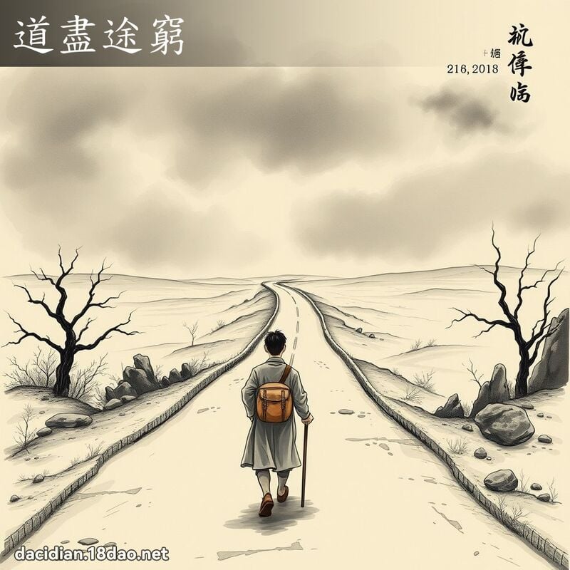 道尽途穷 配图