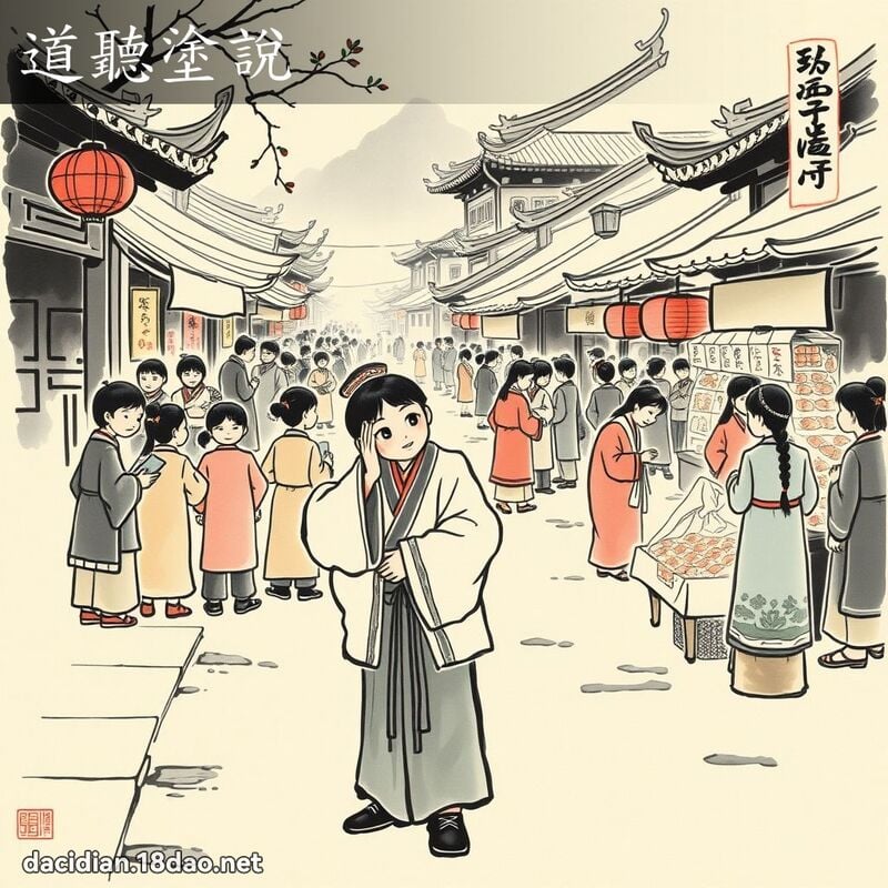 道听涂说 配图