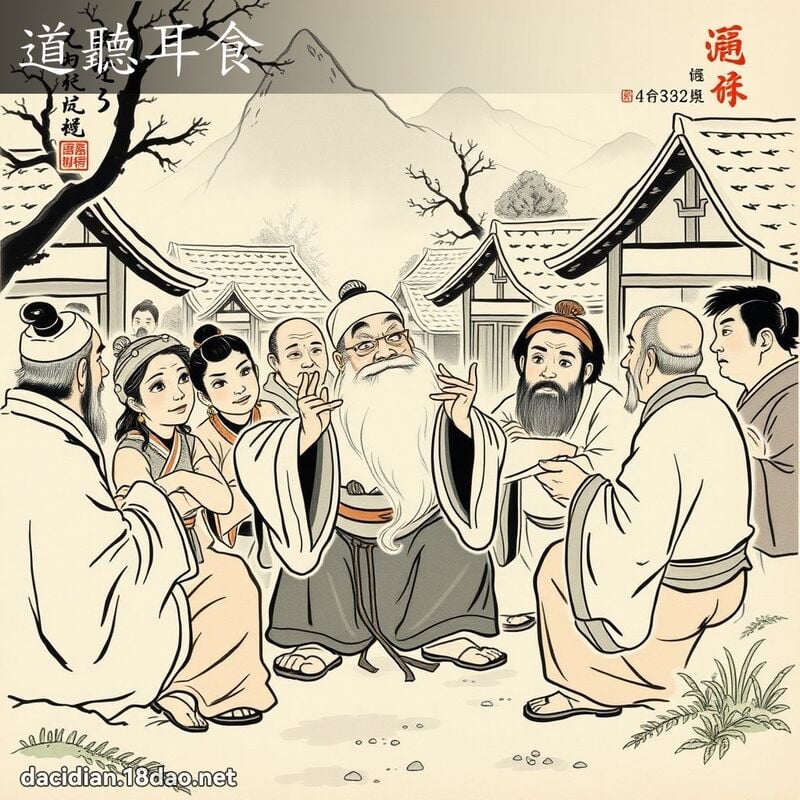 道听耳食 配图