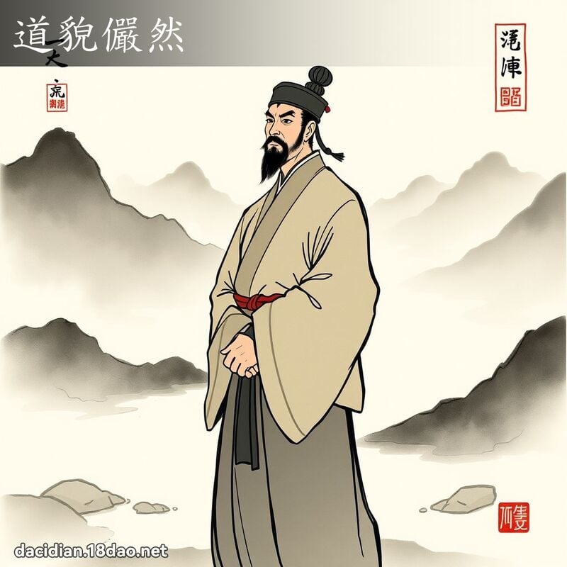 道貌儼然 配图