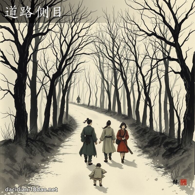 道路侧目 配图