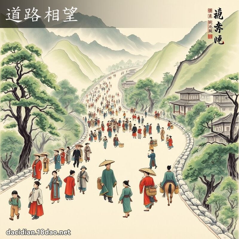 道路相望 配图