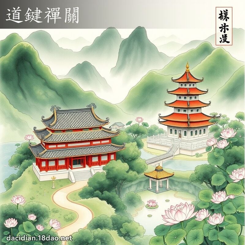 道键禪关 配图