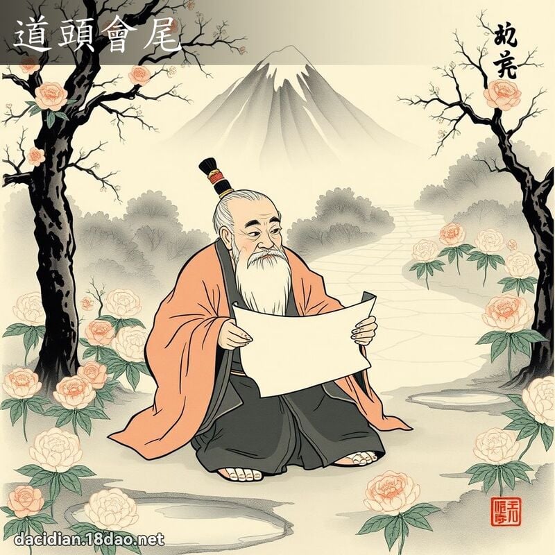 道头会尾 配图