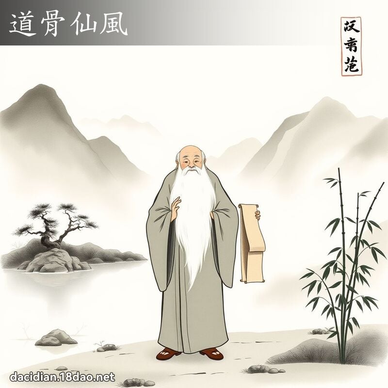 道骨仙风 配图