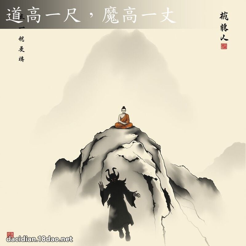 道高一尺,魔高一丈 配图