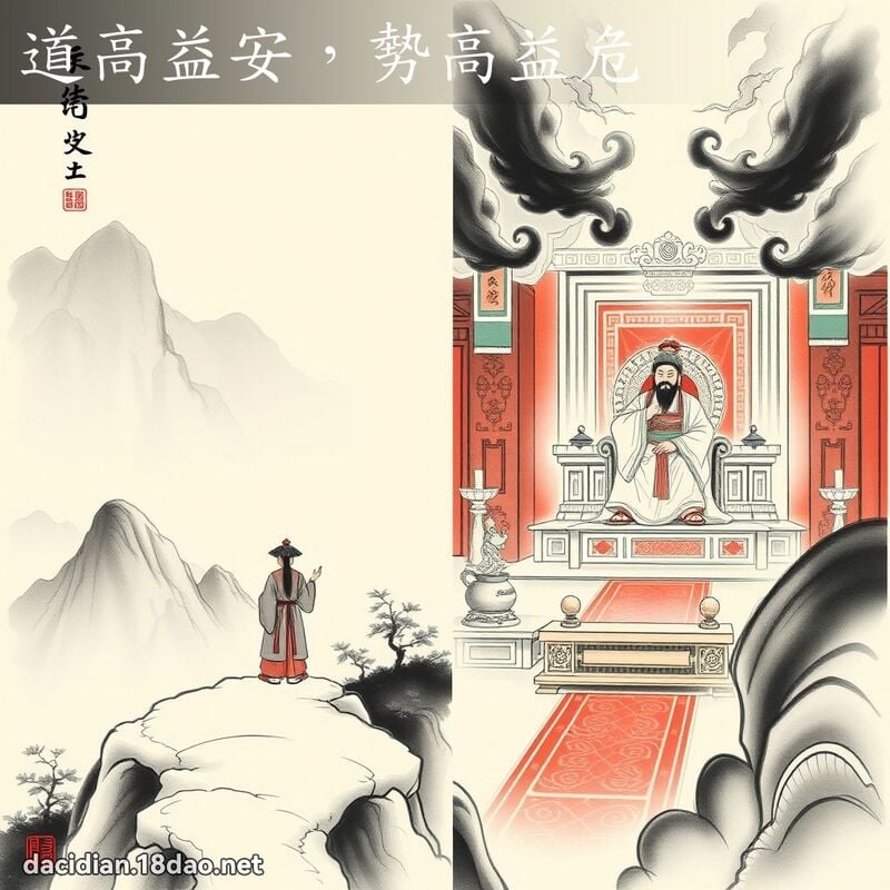 道高益安,势高益危 配图