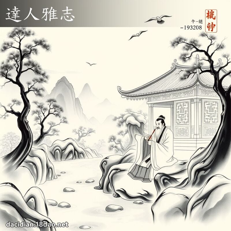 达人雅志 配图