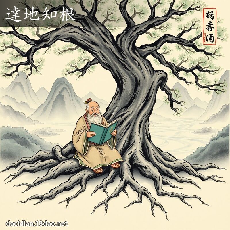 达地知根 配图