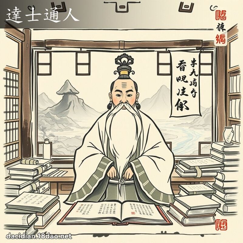 达士通人 配图