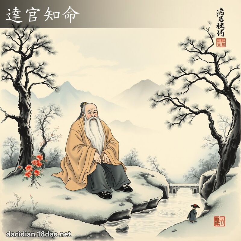 达官知命 配图