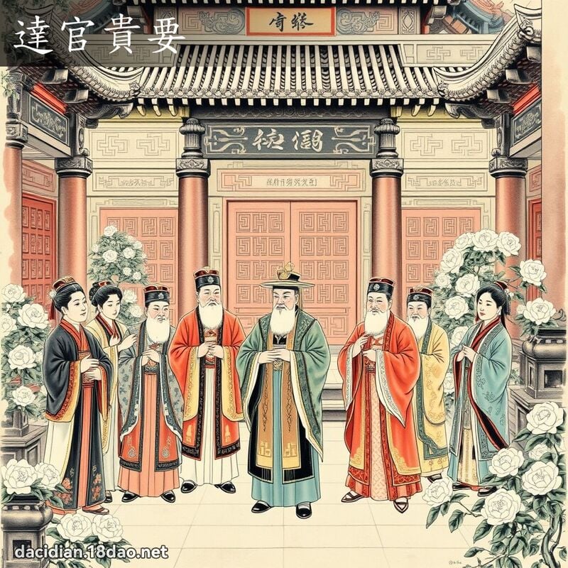 达官贵要 配图