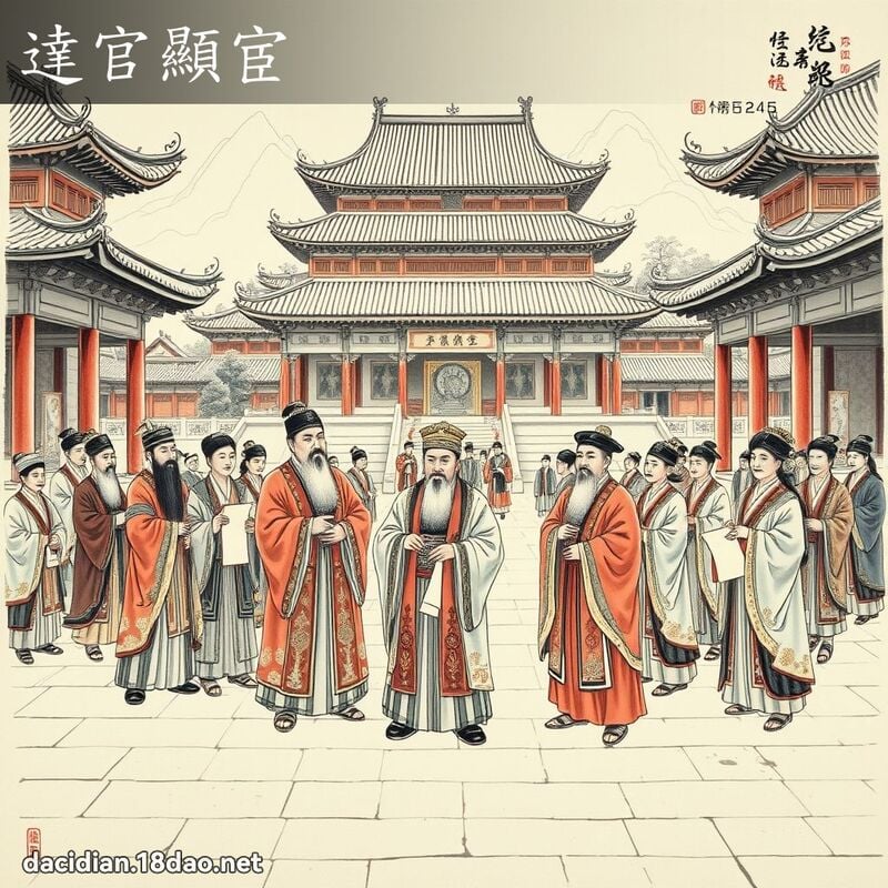 达官显宦 配图