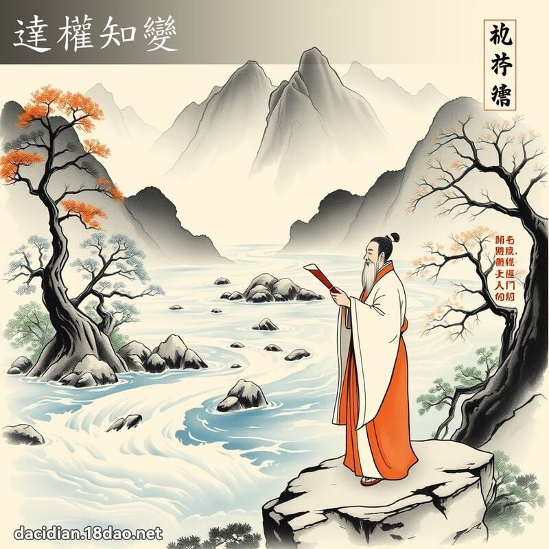 达权知变 配图
