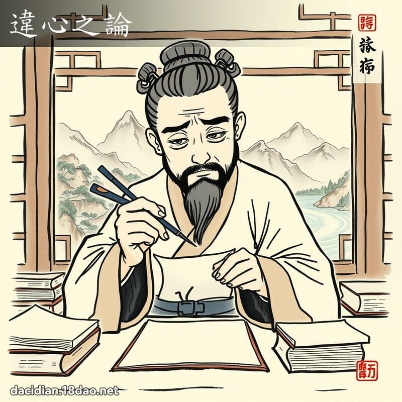違心之論 配图