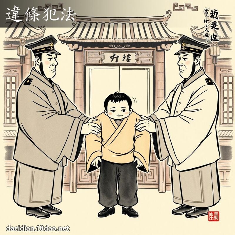 違條犯法 配图