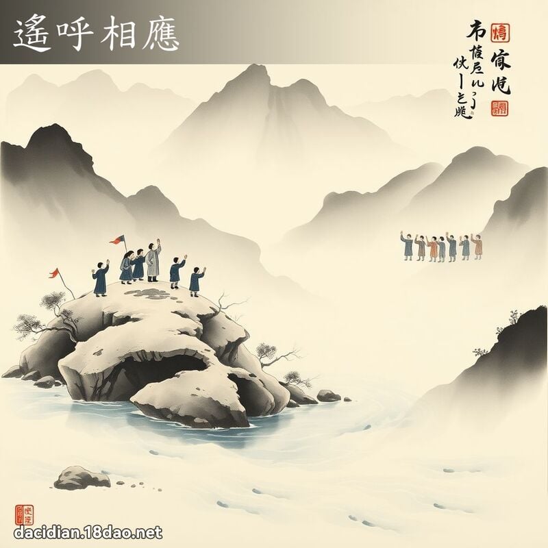 遙呼相應 配图