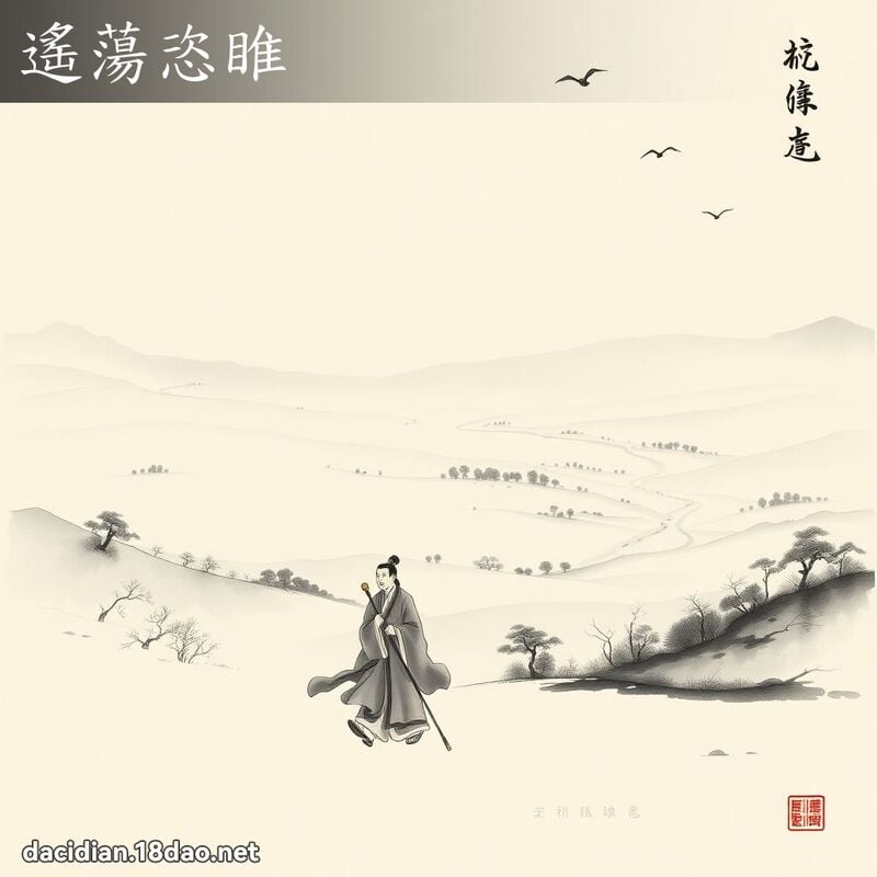 遙蕩恣睢 配图