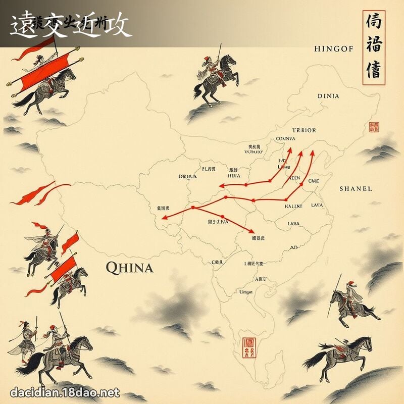 遠交近攻 配图