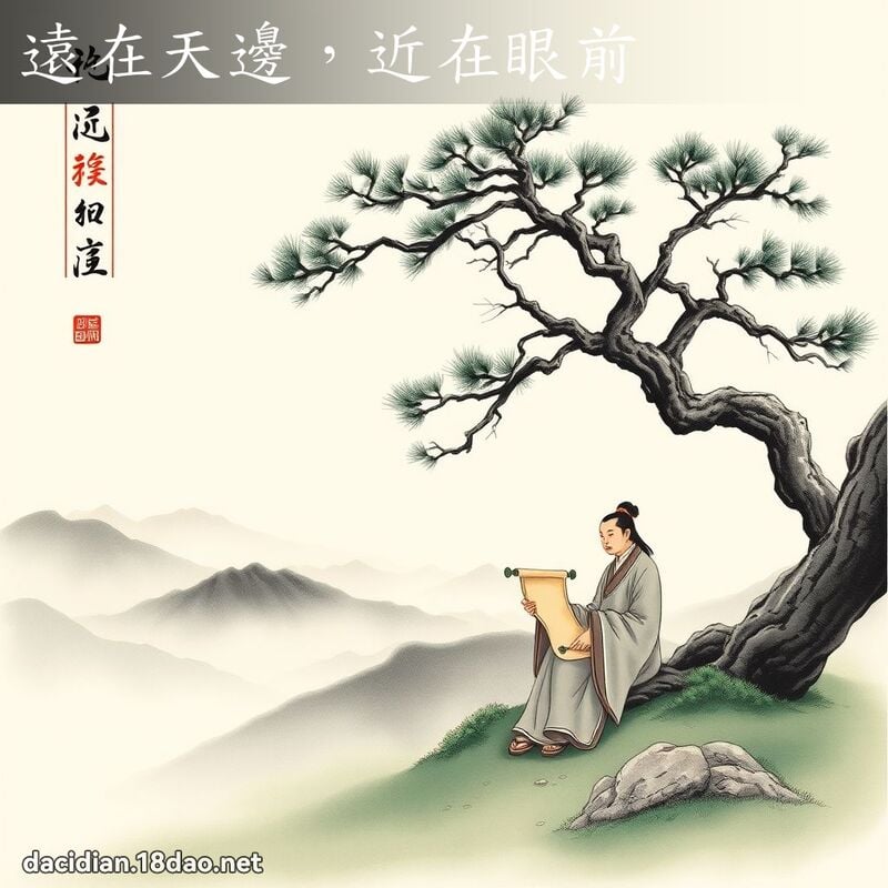遠在天邊,近在眼前 配图