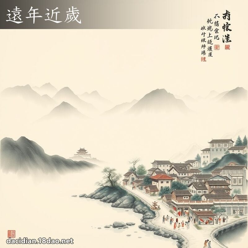 遠年近歲 配图