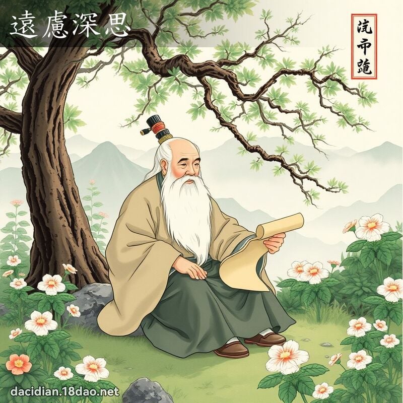 遠慮深思 配图