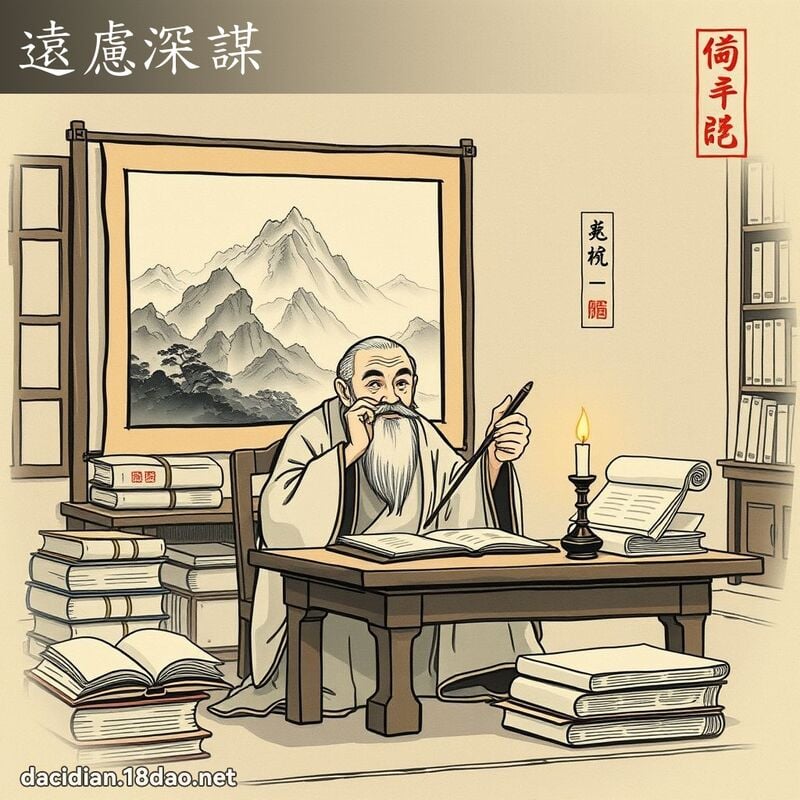 遠慮深謀 配图