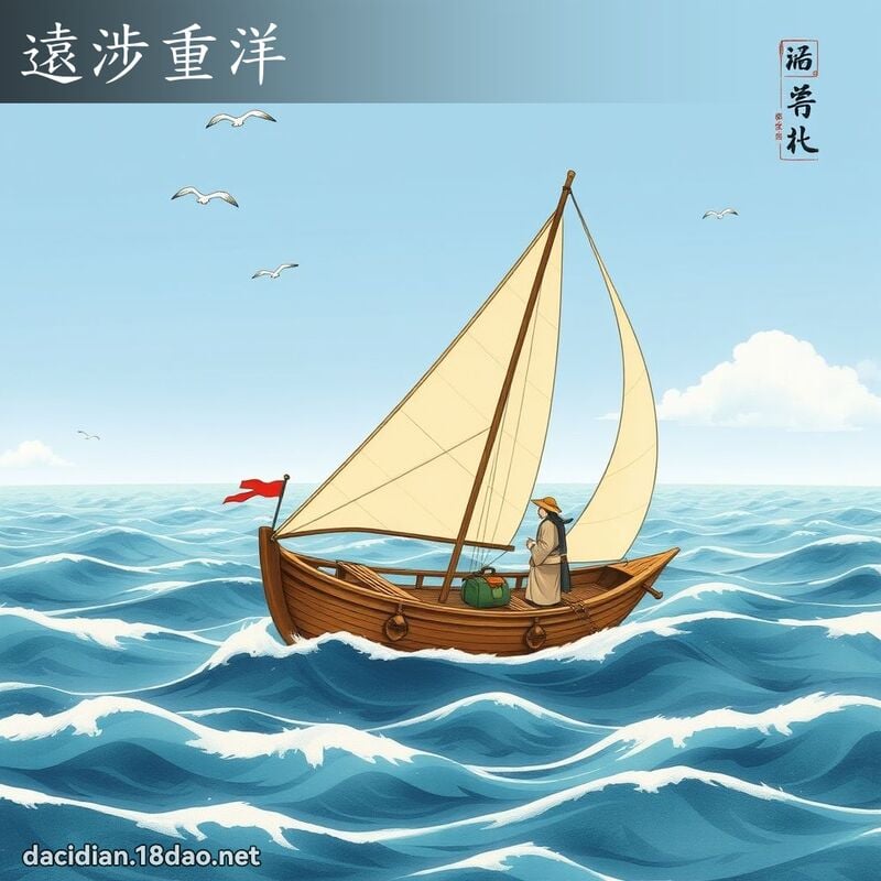 遠涉重洋 配图