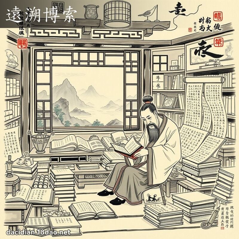 遠溯博索 配图