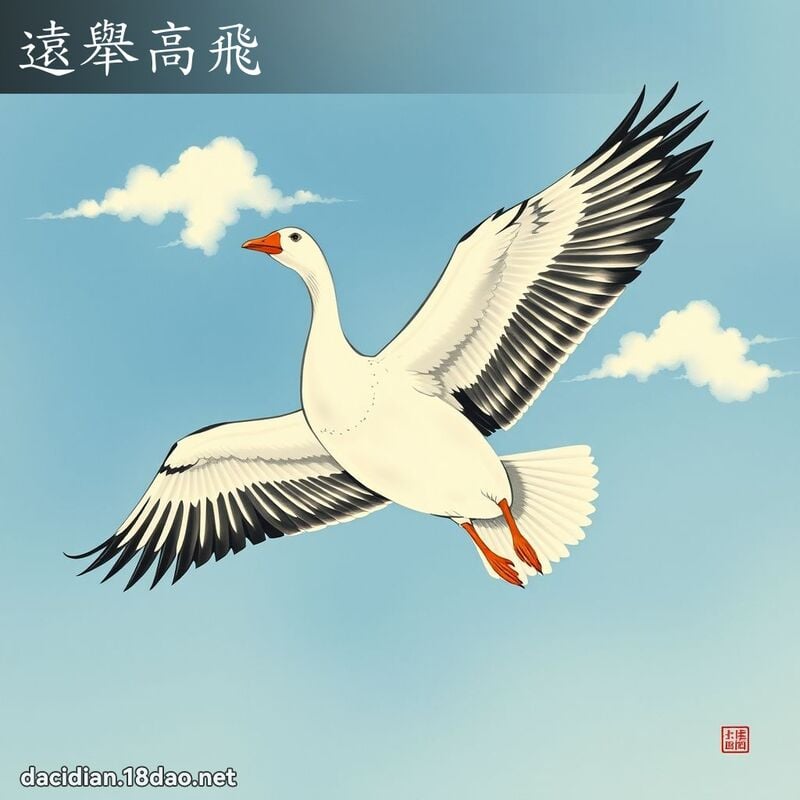 遠舉高飛 配图