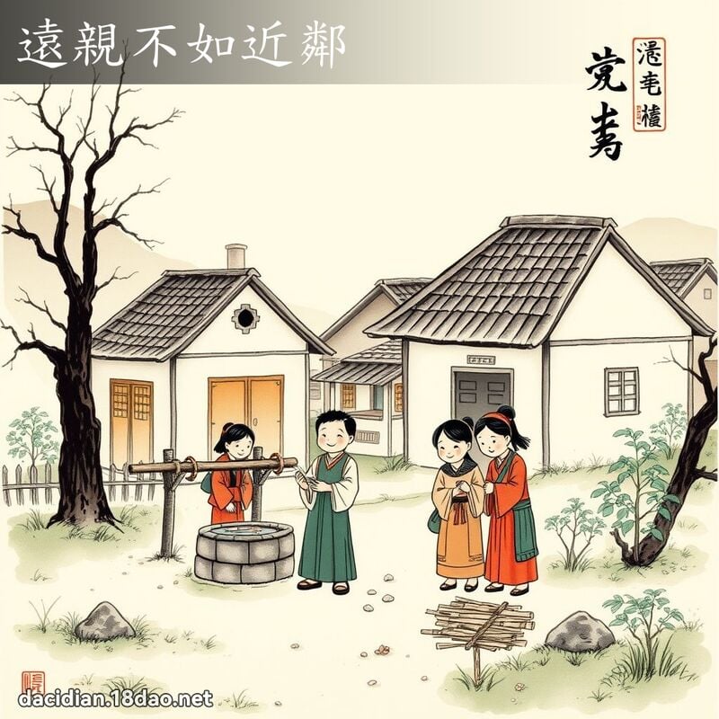 遠親不如近鄰 配图