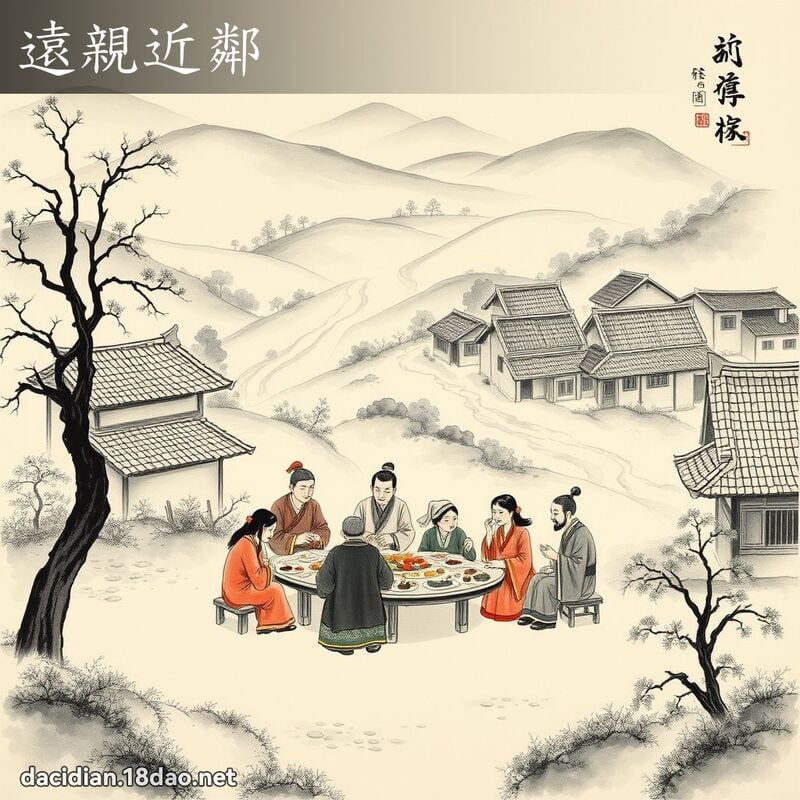 遠親近鄰 配图